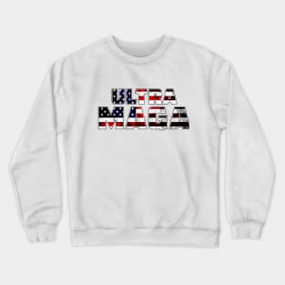 ULTRA MAGA King Trump Biden 2024 Great Crewneck Sweatshirt